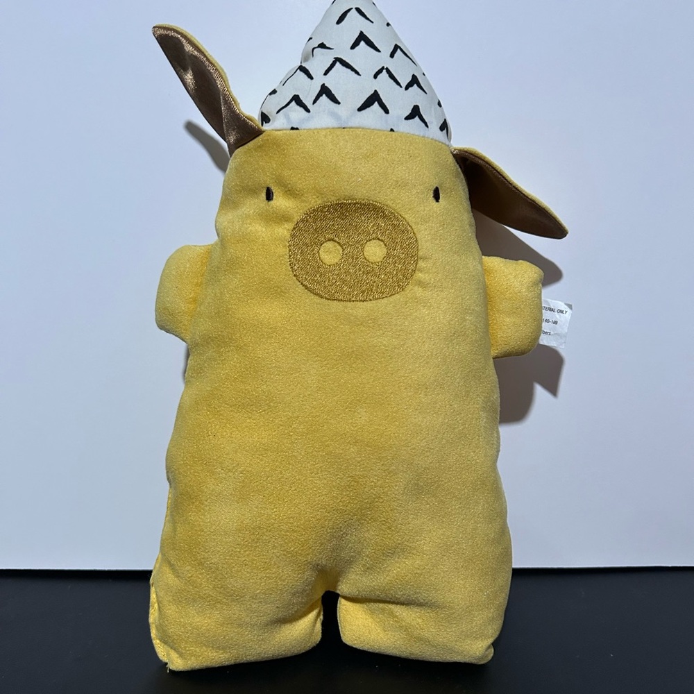 Goodee x Raplapla Yali le Cochon Plush Pig One Size Yellow
